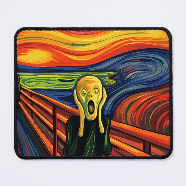 Item preview, The Scream in neon designed and sold by Dahlann.