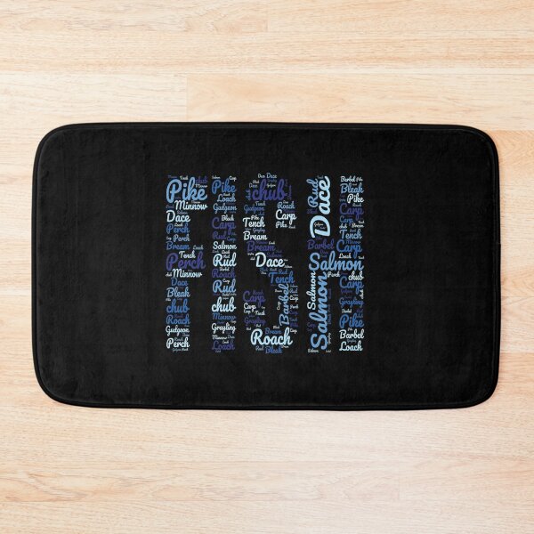 Item preview, A fish word cloud for anyone who loves fishing designed and sold by Gerald Waters.