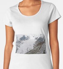 High up in the Alps Women's Premium T-Shirt