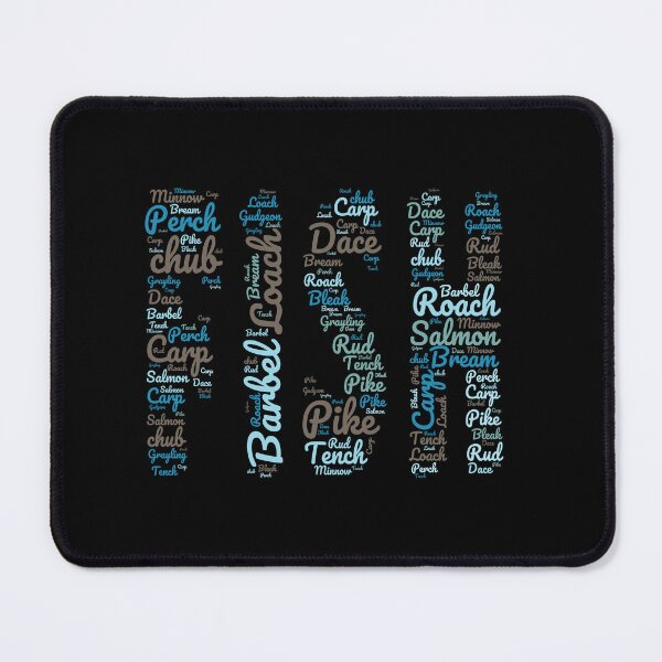 Item preview, A fish word cloud for anyone who loves fishing designed and sold by Gerald Waters.
