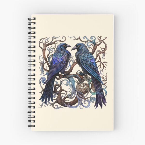 Item preview, Viking Ravens - Huginn & Muninn designed and sold by Odd World.