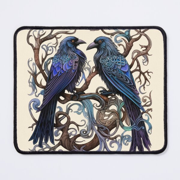 Item preview, Viking Ravens - Huginn & Muninn designed and sold by Odd World.