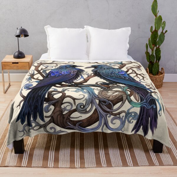 Item preview, Viking Ravens - Huginn & Muninn designed and sold by Odd World.