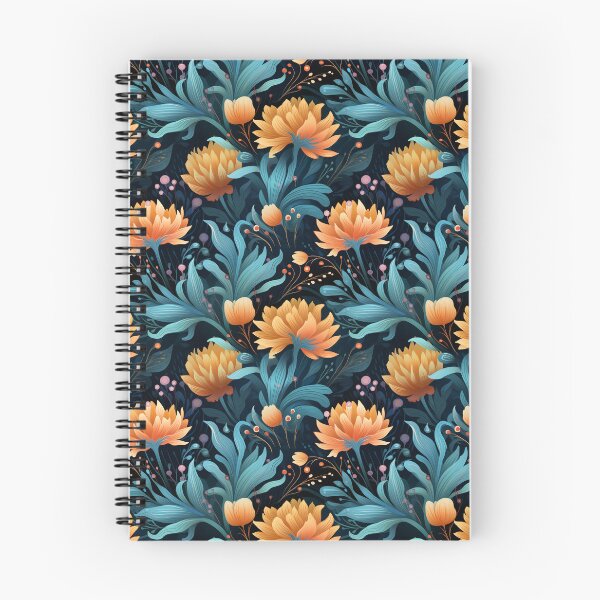 Item preview, marigold flowers pattern designed and sold by zuppyDeez.