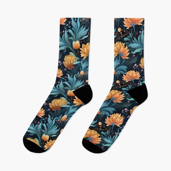 Item preview, marigold flowers pattern designed and sold by zuppyDeez.