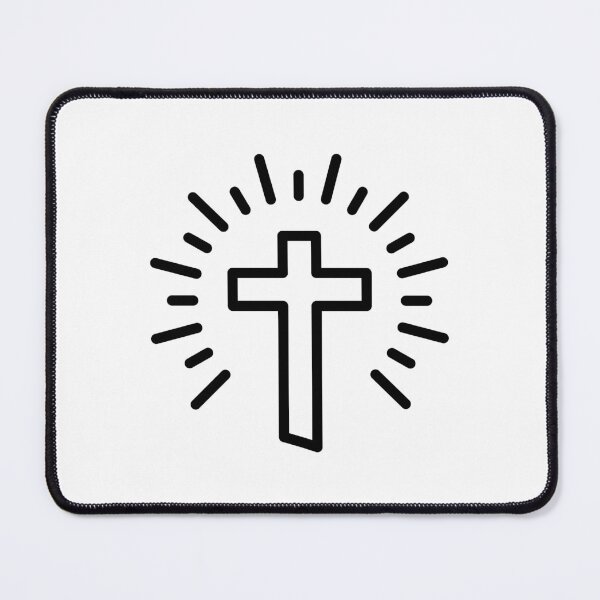 Item preview, Radiant Cross: Inspirational Christian Icon designed and sold by Motive Union.