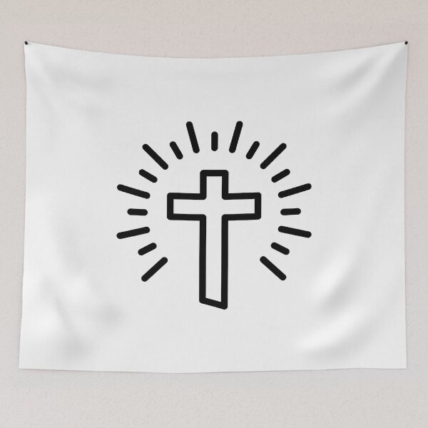 Item preview, Radiant Cross: Inspirational Christian Icon designed and sold by Motive Union.