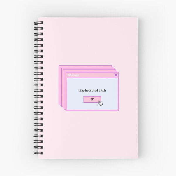 Item preview, Stay hydrated bitch | Peach background  designed and sold by Disturbing Wonderland.
