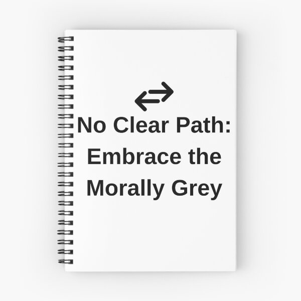 Item preview, Morally grey designed and sold by ArtAngiTresors.