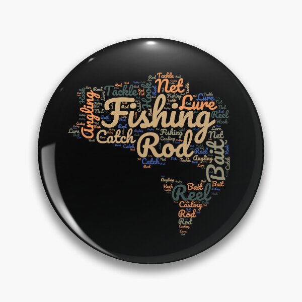 Item preview, A fish word cloud for an angler who loves fishing designed and sold by Gerald Waters.