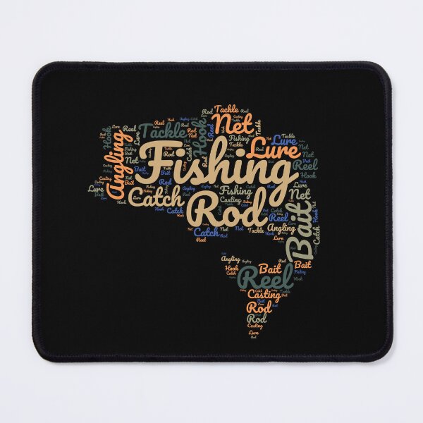 Item preview, A fish word cloud for an angler who loves fishing designed and sold by Gerald Waters.
