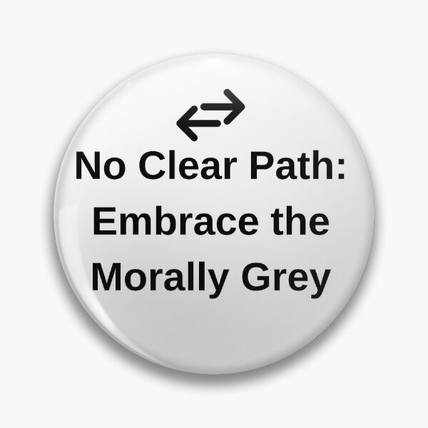 Item preview, Morally grey designed and sold by ArtAngiTresors.