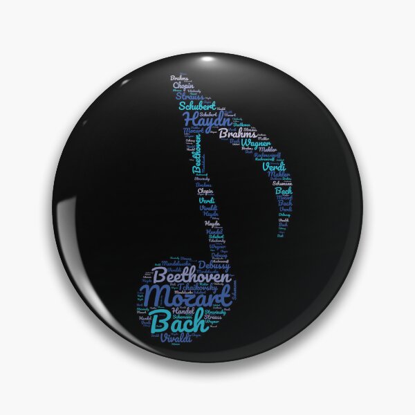 Item preview, A Classical composer word cloud for musicians designed and sold by Gerald Waters.