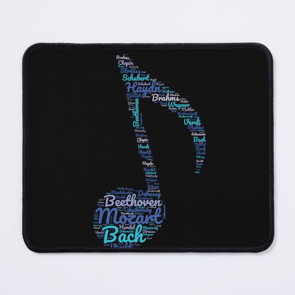 Item preview, A Classical composer word cloud for musicians designed and sold by Gerald Waters.