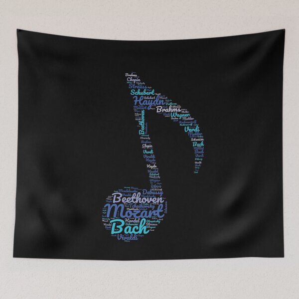 Item preview, A Classical composer word cloud for musicians designed and sold by Gerald Waters.