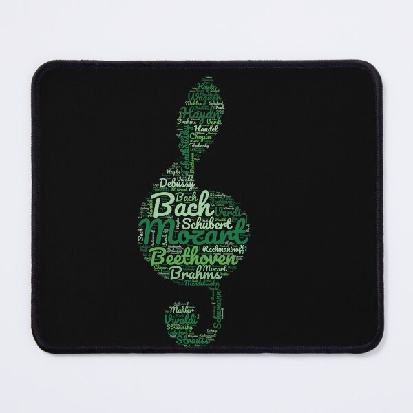 Item preview, A Classical composer word cloud for musicians designed and sold by Gerald Waters.