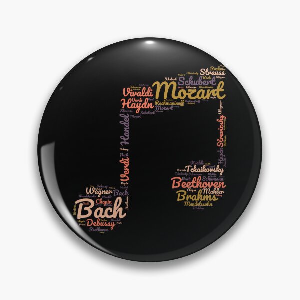 Item preview, A Classical composer word cloud for musicians designed and sold by Gerald Waters.