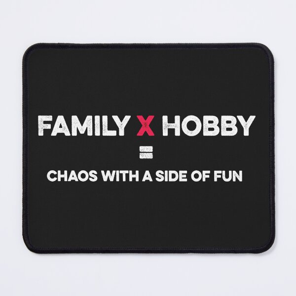 Item preview, Family & hobby chaos with side of funny day dad mom vintage designed and sold by ProactiveMode.
