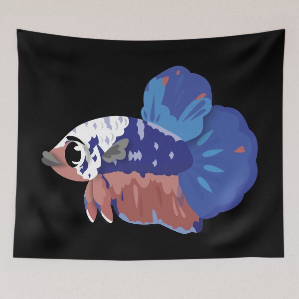 Item preview, Betta Siamese Fish designed and sold by Socmedtech.