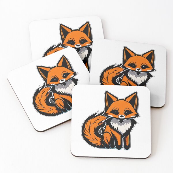 Item preview, Adorable Fox Cartoon Designs designed and sold by FashionRex.