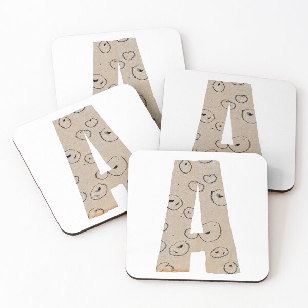 Item preview, Capital letter A cut out paper alphabet designed and sold by Yana Mustafina | Boho Soulful Designs.