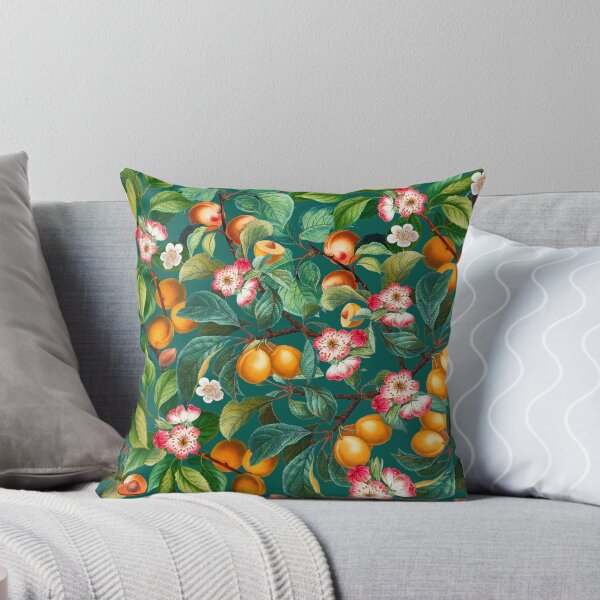 Item preview, Fruits and Floral Pattern designed and sold by Burcu Korkmazyurek.