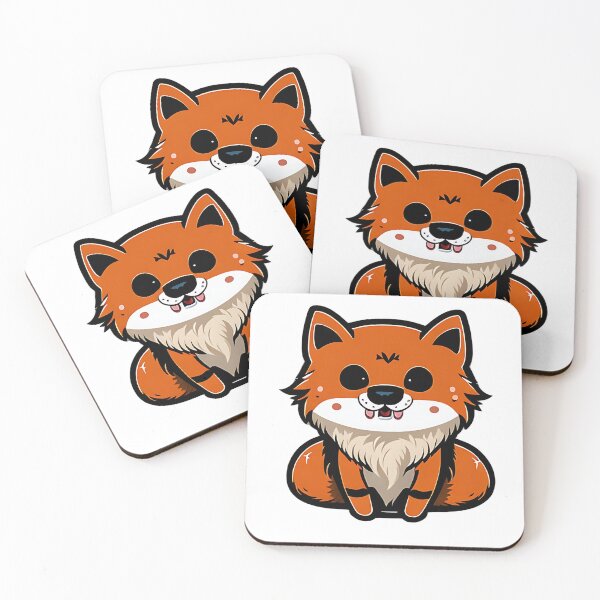 Item preview, Charming Red Fox Cartoons designed and sold by FashionRex.