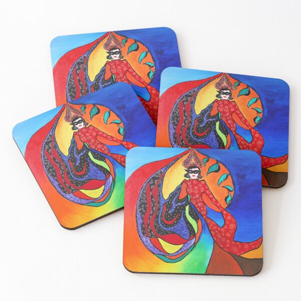 Item preview, Abstract woman painting  designed and sold by myikigai.