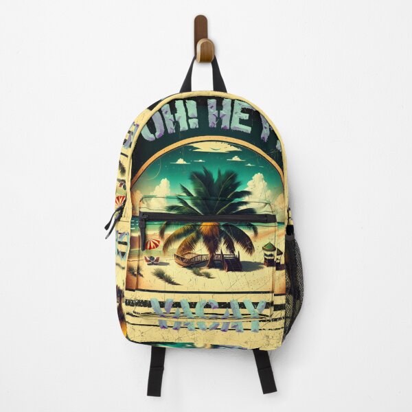 Item preview, OH!HEY! VACAY! - Vintage Summer design by CallisC Arts designed and sold by CallisC-Arts.
