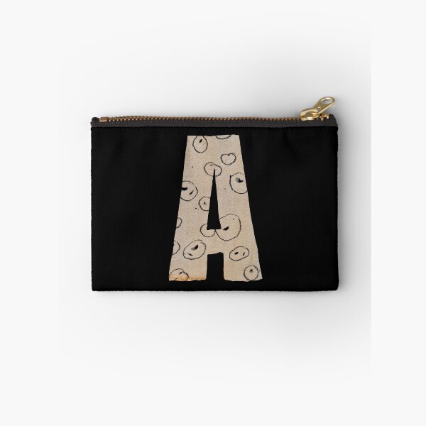 Item preview, Capital letter A cut out paper alphabet black designed and sold by Yana Mustafina | Boho Soulful Designs.