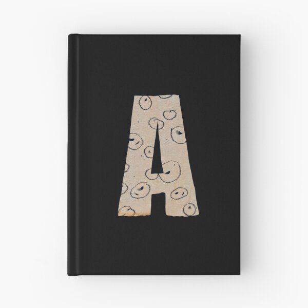 Item preview, Capital letter A cut out paper alphabet black designed and sold by Yana Mustafina | Boho Soulful Designs.