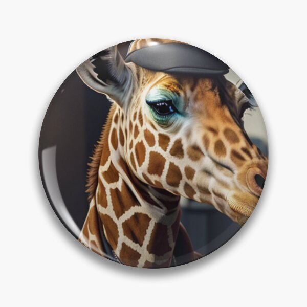 Item preview, Giraffe Playing A Game Poker  designed and sold by ShopSunday.