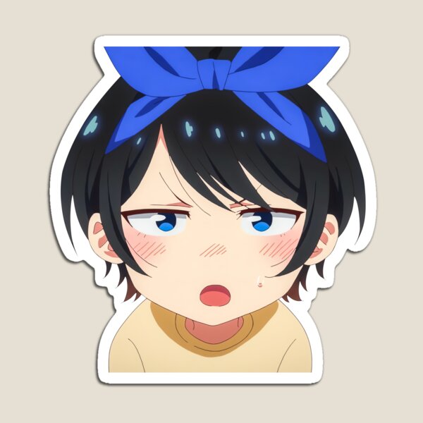 Serufu Yua - DIY anime Sticker for Sale by Arwain