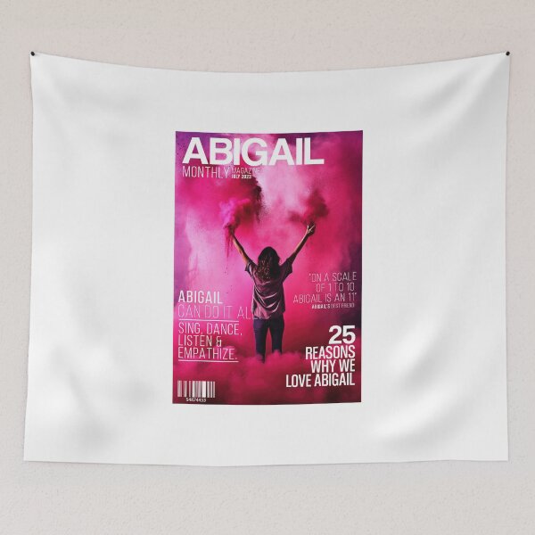 Item preview, Abigail Monthly Magazine Cover designed and sold by SuperSeries.