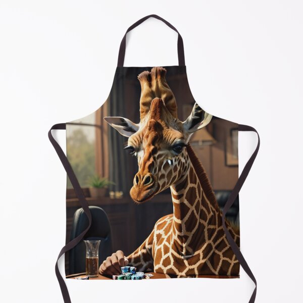 Item preview, Poker Playing Giraffe Popart designed and sold by ShopSunday.