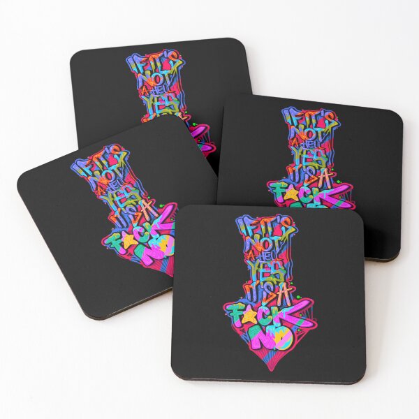 Item preview, If it's not a hell YES it's a F*CK NO (3rd Version) designed and sold by Xliv11.