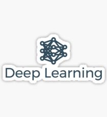 Deep Learning Logo Sticker