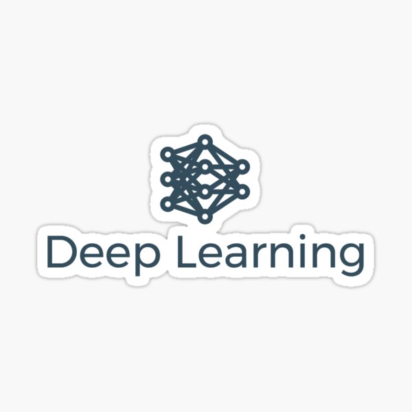 Deep Learning Logo Sticker