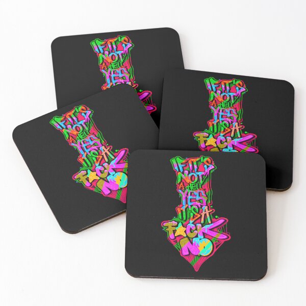 Item preview, If it's not a hell YES it's a F*CK NO (4th Version) designed and sold by Xliv11.