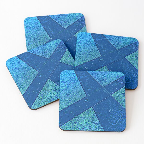 Item preview, Vibrant blue intersecting lines designed and sold by stevepaint.