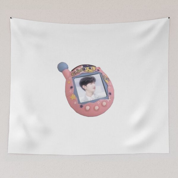 Item preview, ZHANG HAO tamagochi sticker designed and sold by blue-berrie-tea.