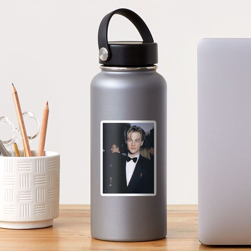 Leonardo dicaprio sticker Sticker