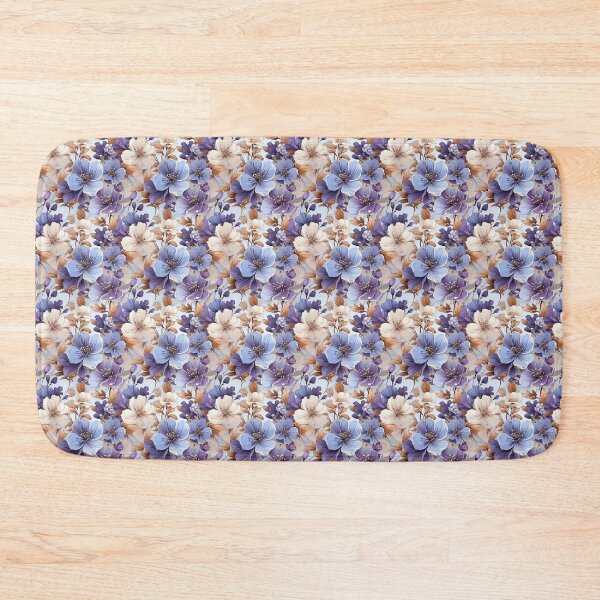 Item preview, Vintage violets floral pattern designed and sold by Violetsandmugs.