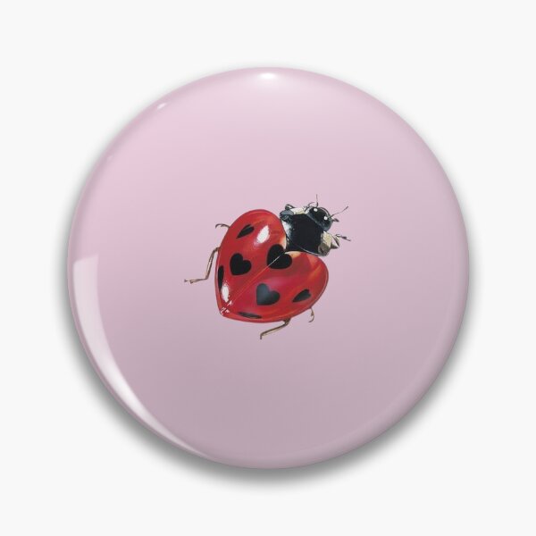 Item preview, ladybug heart designed and sold by rubyslittleshop.