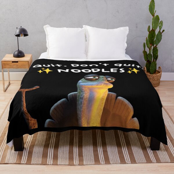Item preview, Kung Fu Panda Oogway quote "Quit. Don't quit. Noodles." designed and sold by Alicia-Lee.