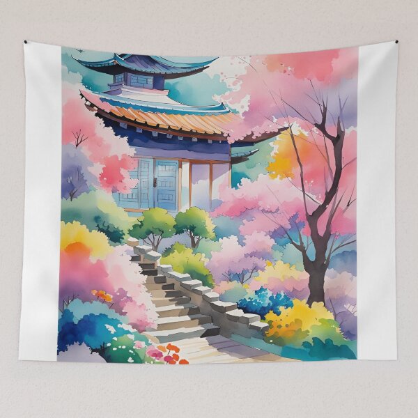 Item preview, Korean Garden in Traditional Seoul designed and sold by Places On Earth.