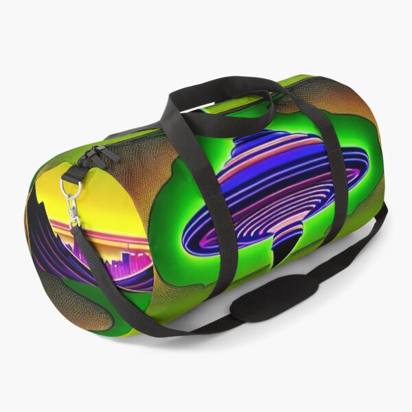 Item preview, Area 51 – Trippy Neon Retro UFO 106 | Grusch designed and sold by Benito Del Ray.