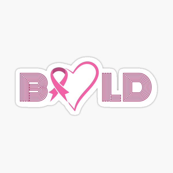 Breast Cancer Awareness Ribbon Pink Sticker for Sale by ohmydesign