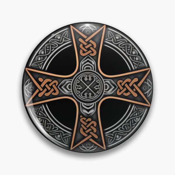 Item preview, Celtic Cross with Knots | Black | Pagan Heritage designed and sold by FantasySoul.