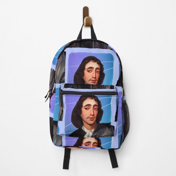 Item preview, Dutch Philosopher Baruch Spinoza - blue - illustration  designed and sold by Litstoy.